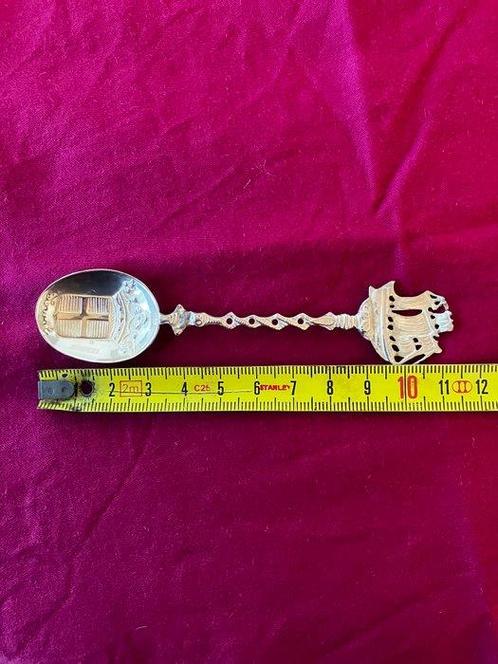 Bestekset (12) - Zilver, eikenhout - 6 Koffie en 6, Antiek en Kunst, Antiek | Goud en Zilver