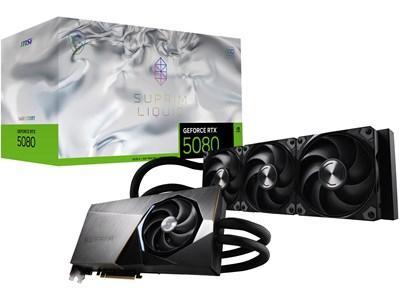 [Nieuw] MSI GeForce RTX 5080 16G SUPRIM LIQUID SOC, Computers en Software, Videokaarten, Verzenden