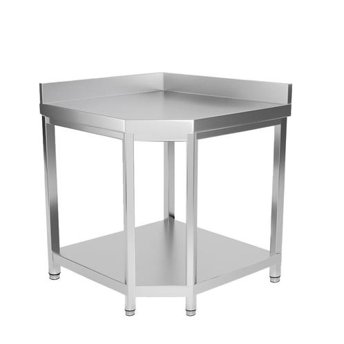 GGM Gastro | RVS hoek werktafel PREMIUM - | ATEK108A, Zakelijke goederen, Horeca | Meubilair en Inrichting, Nieuw in verpakking