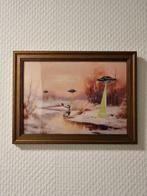 Timo Wedell (1994) - Girl and Ufo‘s x Old II Like Banksy ·