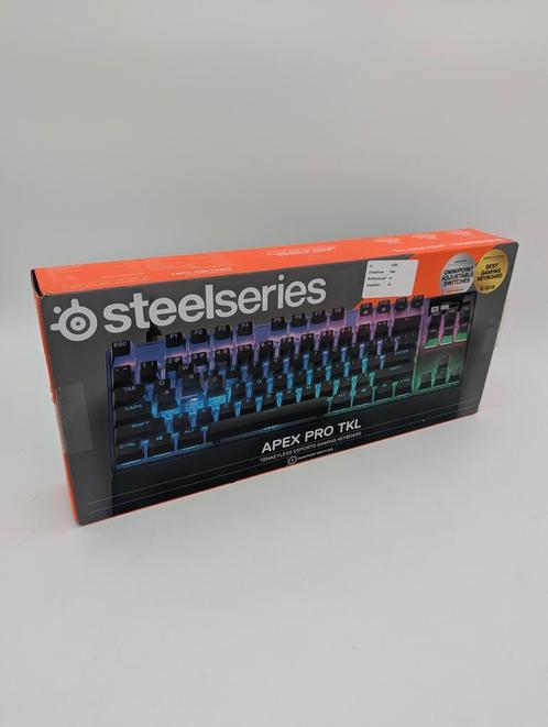 Arctis Steelseries Apex Pro TKL, Computers en Software, Toetsenborden, Zo goed als nieuw, Qwerty, Gaming toetsenbord, Multimediatoetsen