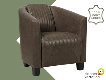 Leren fauteuil Press Special - Vintage Elephant beschikbaar voor biedingen