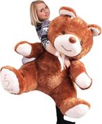 Grote knuffelbeer - I love you - Zacht - Bruin, Kinderen en Baby's, Speelgoed | Knuffels en Pluche, Ophalen of Verzenden, Nieuw