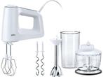 Braun Handmixer Multimix 3 HM3137WH, Verzenden, Nieuw