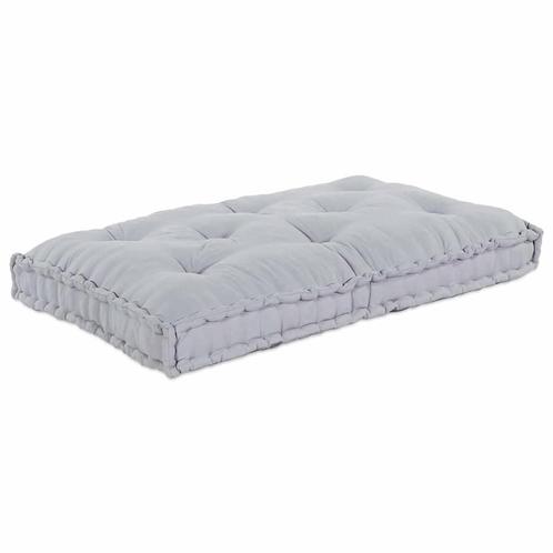 vidaXL Pallet Sofa Kussen Grijs Stof, Huis en Inrichting, Woonaccessoires | Kussens, Grijs, Nieuw, Verzenden