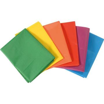 Eduplay - Fabric Widths Polyester Regenboog Doeken set van 6