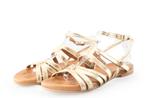 Manfield Sandalen in maat 38 Goud | 10% extra korting, Overige kleuren, Verzenden, Sandalen of Muiltjes, Manfield