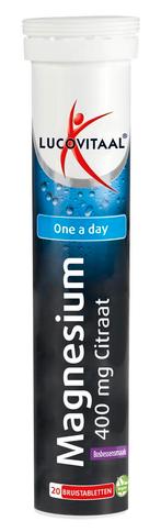 Lucovitaal Magnesium citraat 20 Bruistabletten, Verzenden, Nieuw
