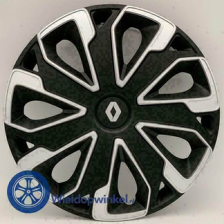 Originele wieldoppen Renault wieldoppen met merklogo, Auto diversen, Wieldoppen, Nieuw, Verzenden