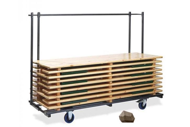 Rockwood® Transportkar Trolley Professional biertafels, Hobby en Vrije tijd, Feestartikelen, Overige, Overige typen, Nieuw, Ophalen of Verzenden