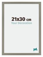 Fotolijst 21x30 cm - Grijs - MDF - Mura, Huis en Inrichting, Woonaccessoires | Lijsten, Verzenden, Nieuw