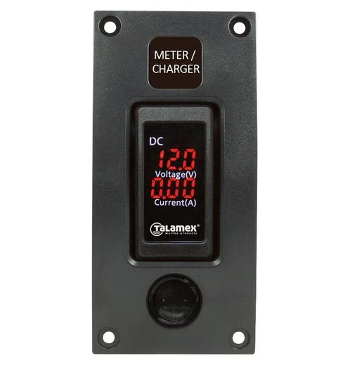 Talamex Curved Add-on - Volt-/Ampèremeter, Watersport en Boten, Navigatiemiddelen en Scheepselektronica, Nieuw, Ophalen of Verzenden