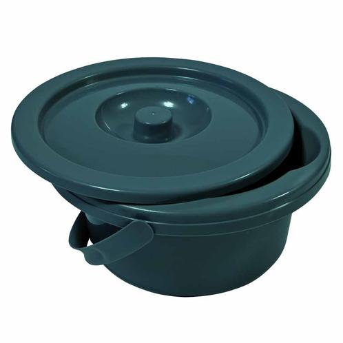 Toiletemmer met deksel (Toiletstoel, Badkamer & Toilet), Diversen, Verpleegmiddelen, Nieuw, Ophalen of Verzenden