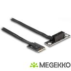 Delock 64217 M.2 Key A+E naar PCIe x1 NVMe Adapter haaks met, Verzenden, Nieuw