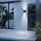 Reach Up&amp;Down Muurlamp Zwart kubus met LED Binnenverlich, Huis en Inrichting, Nieuw, Modern, Plafondspot of Wandspot, Verzenden