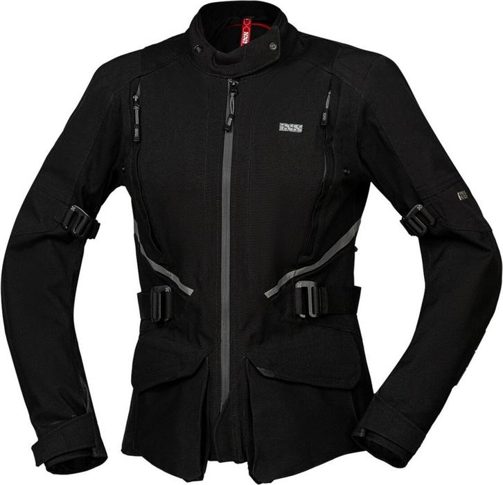 IXS Tourster-STX 1.0 Waterdichte Dames Zwart Textiele, Motoren, Kleding | Motorkleding, Dames, Nieuw met kaartje, Jas | textiel