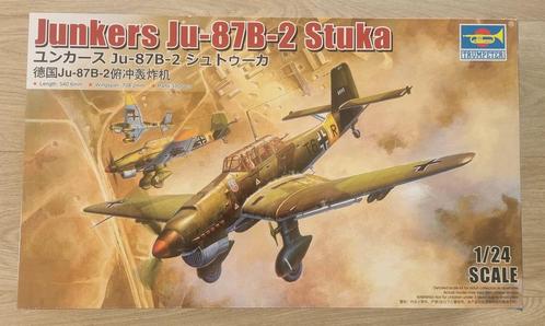 Trumpeter 02421 Ju-87B-2 Stuka 1:24, Hobby en Vrije tijd, Modelbouw | Vliegtuigen en Helikopters, Verzenden