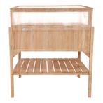 Kweekbak | Plantenbak | Kweektafel | 97,5x49x120 cm | Hout, Tuin en Terras, Bloembakken en Plantenbakken, 100 cm of meer, Verzenden