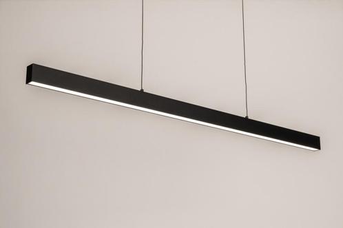 Rietveld Hanglampen - Zwart - Metaal, Aluminium, Huis en Inrichting, Lampen | Hanglampen, Verzenden