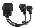 Jaltest ZF Ecomat 3+6 Pins OBD - 16 Pins OBD2 Verloopkabel B, Verzenden, Nieuw