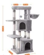 Krabpaal met Uitkijkplatform – 120 cm, 5 Lagen en Grotten, Dieren en Toebehoren, Katten-accessoires, Verzenden, Nieuw