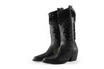 Lazamani Cowboy laarzen in maat 38 Zwart | 10% extra korting, Kleding | Dames, Schoenen, Verzenden, Zwart, Lazamani, Zo goed als nieuw