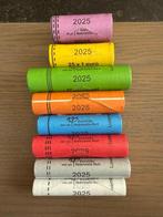 Luxemburg. Coin Roll 2025 (320 coins) in 8 rolls (Zonder, Postzegels en Munten, Munten | Europa | Euromunten