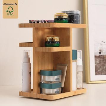 Luxe staande make-up organizer voor Creme potjes, Flacons,