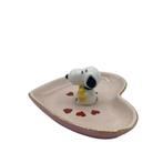 Schaaltje Snoopy hartvorm – Peanuts House of Disaster, Huis en Inrichting, Keuken | Servies, Verzenden, Keramiek, Overige typen