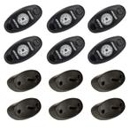 Rigid Industries Rock Light Kit- Blue (6 lights) - 400283, Ophalen of Verzenden