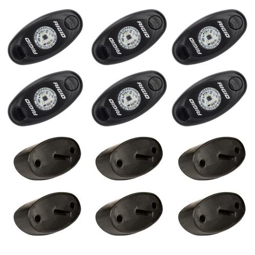 Rigid Industries Rock Light Kit- Blue (6 lights) - 400283, Auto diversen, Tuning en Styling, Ophalen of Verzenden