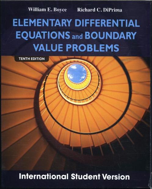 Elementary Differential Equations and Boundary 9781118323618, Boeken, Studieboeken en Cursussen, Zo goed als nieuw, Verzenden