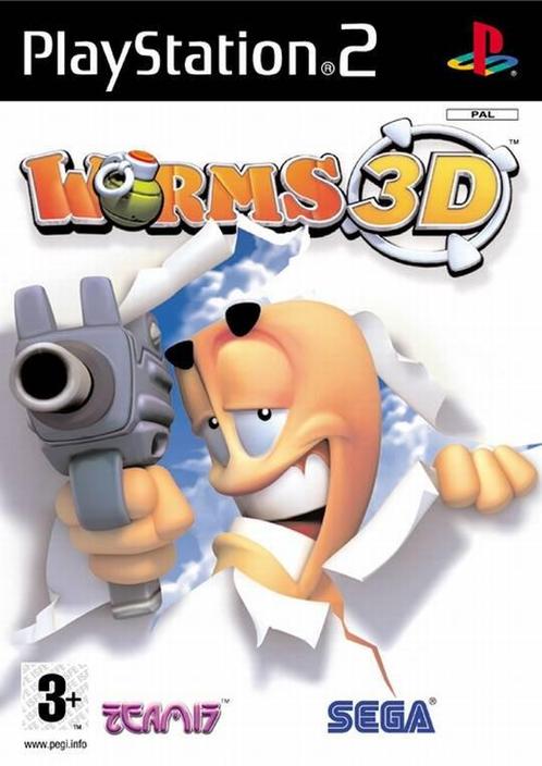 Worms 3D (PlayStation 2), Spelcomputers en Games, Games | Sony PlayStation 2, Gebruikt, Verzenden