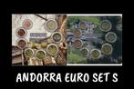 Andorra. Year Set (BU) 2018/2019 (2 sets) (Zonder, Postzegels en Munten
