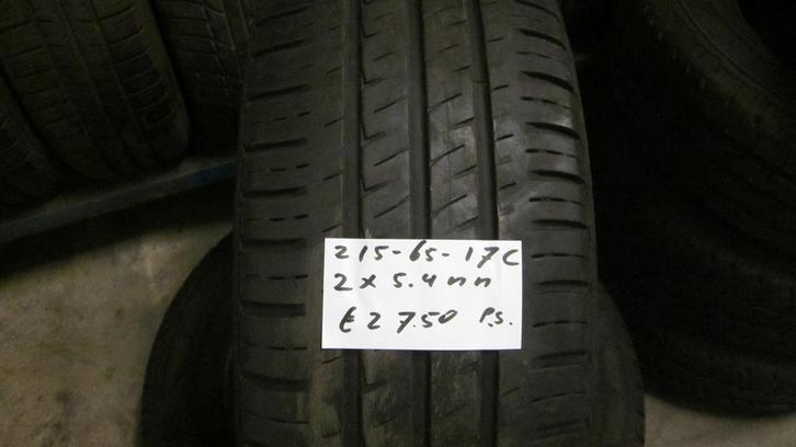 215 65 17 C Hankook Vantra LT bestelwagen zomerbanden, Auto-onderdelen, Banden en Velgen, 17 inch, Zomerbanden, 215 mm, Bestelwagen