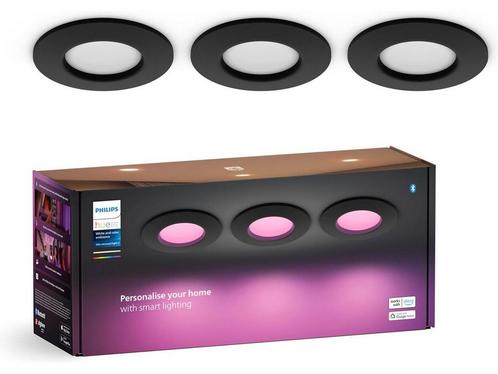 Philips Hue inbouwspot dun - wit en gekleurd licht - 3, Huis en Inrichting, Woonaccessoires | Overige, Zo goed als nieuw, Verzenden