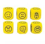 Grote Emoticon Dobbelsteen (4 cm) | Koplow Games -, Hobby en Vrije tijd, Verzenden, Nieuw