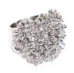 Ring - 18 karaat Witgoud - 1.50ct. tw. Diamant (Natuurlijk), Sieraden, Tassen en Uiterlijk, Ringen, Nieuw