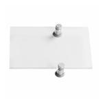 Deurbord | ELITE | RVS/Plexiglas | A6-Formaat | Incl., Zakelijke goederen, Horeca | Keukenapparatuur, Verzenden, Nieuw in verpakking