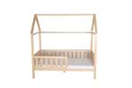 Aanpasbaar grenen huisbed 80x160 cm - DIY kinderbed met m..., Kinderen en Baby's, Kinderkamer | Bedden, Ophalen of Verzenden, Nieuw
