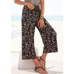 Lascana Culotte met bladerenprint, luchtige zomerbroek, Kleding | Dames, Broeken en Pantalons, Verzenden, Nieuw