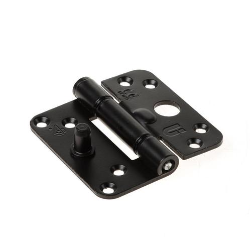 DFX GLIJLAGER SCHARNIER SKG*** RH ZWART 89X89X3MM DIN RS, Doe-het-zelf en Verbouw, Hang- en Sluitwerk, Verzenden
