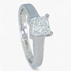 Zonder Minimumprijs - Ring Platina, HRD - 0.85ct. tw., Sieraden, Tassen en Uiterlijk, Ringen, Nieuw