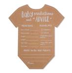 Baby voorspellings- en advies invulkaarten Babyromper 10 stu, Hobby en Vrije tijd, Feestartikelen, Verzenden, Nieuw, Versiering