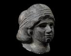 Mesopotamisch Steen Belangrijk Mesopotamisch hoofd., Verzamelen