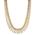 Gouden vintage fantasie collier 14 krt, Ophalen of Verzenden, Nieuw