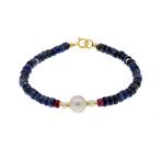 Zonder Minimumprijs - Armband - 18 karaat Geel goud Parel -, Sieraden, Tassen en Uiterlijk, Armbanden, Nieuw