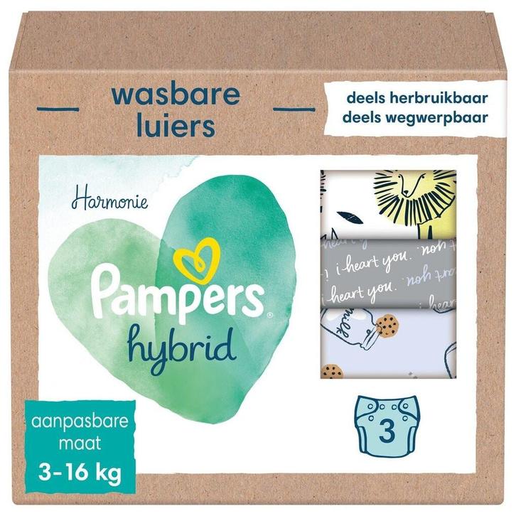 Pampers Harmonie Hybrid Wasbare Luiers, Kinderen en Baby's, Overige Kinderen en Baby's, Nieuw, Verzenden
