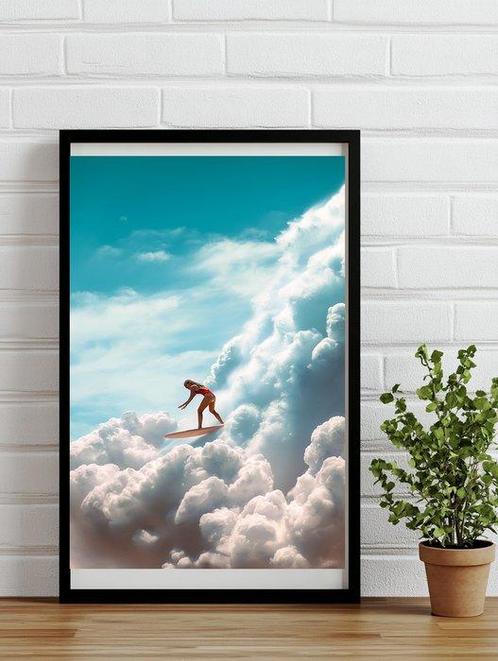 Bess Irissa - The Surfer, Antiek en Kunst, Kunst | Schilderijen | Modern