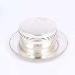 A.C.J. Begeer & Koninklijke Begeer - Koektrommel op schotel